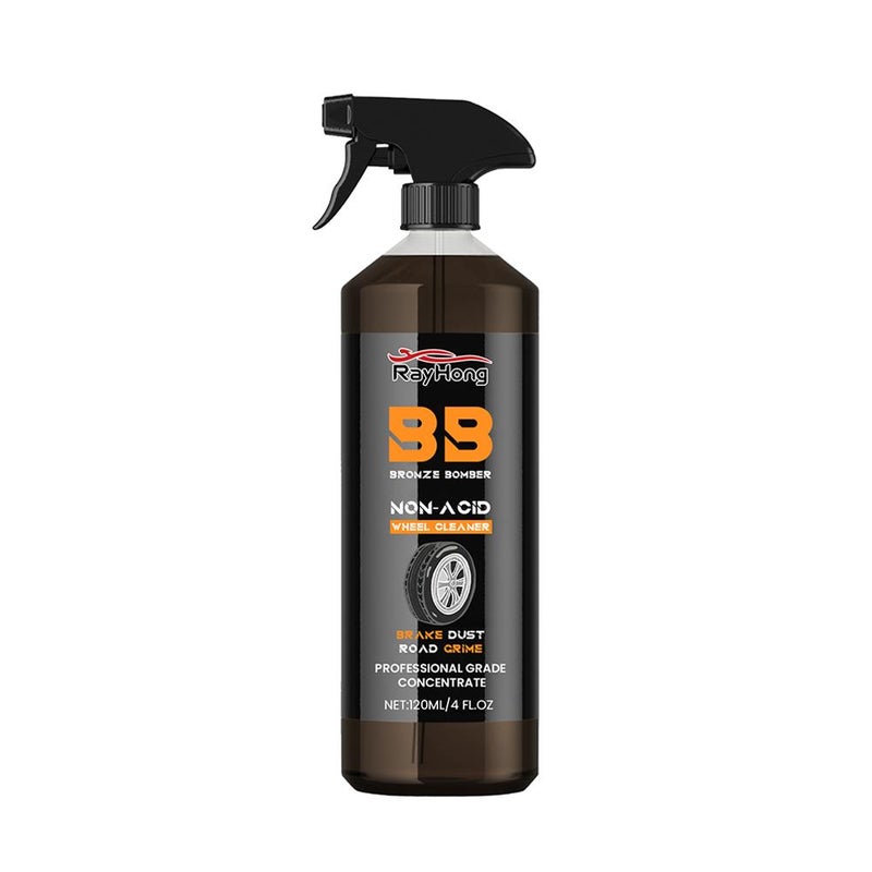 Car wheel cleaner